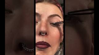 DIY lash extensions (for legal reasons don’t try this at home) #lashextensions #makeuptutorial