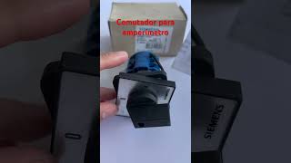 Comutador para amperímetro 5TW1 020-1 Siemens