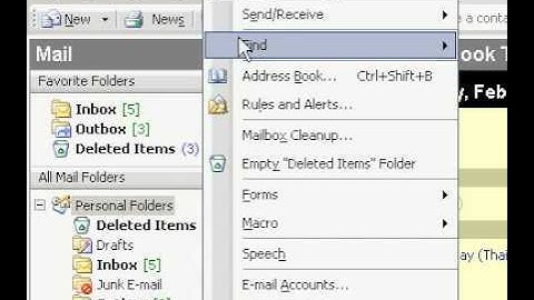 Microsoft Office Outlook 2003 Search for flags of one color