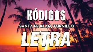 Santa Fe Klan, Tornillo - Kódigos 🔥 LETRA