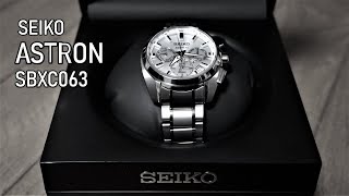 最高の文字盤 SEIKO ASTRON SBXC063 - YouTube