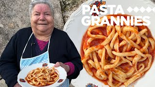 Meet 94yr old poet and maccheroni maker Angela from Sicily! | Pasta Grannies