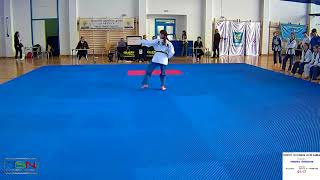 JB3 1 krug  Veronika Briskarova, Koryo TKD Slavia UPJS Košice 5,60