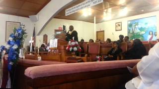 Charlie Mitchell home going service