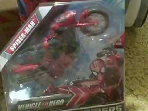 Transformers Review Marvel Crossovers Spiderman Motorcycle 