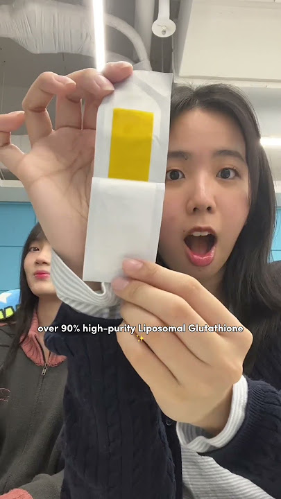 Ever heard of Glutathione injections? It’s in sheet form now and suuuper concentrated😳✨