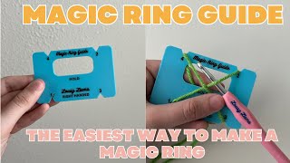 How to use The Magic Ring Guide - The EASIEST Way to Crochet a Magic Loop for Beginners Profile