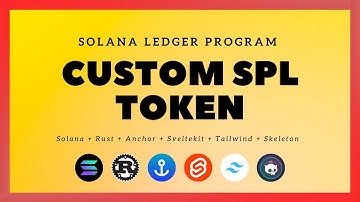 Solana + SvelteKit: Ledger Program - #3: Custom SPL Token