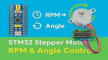 STM32 Stepper Motor Control: Speed, Angle & Direction | ULN2003 + CubeIDE