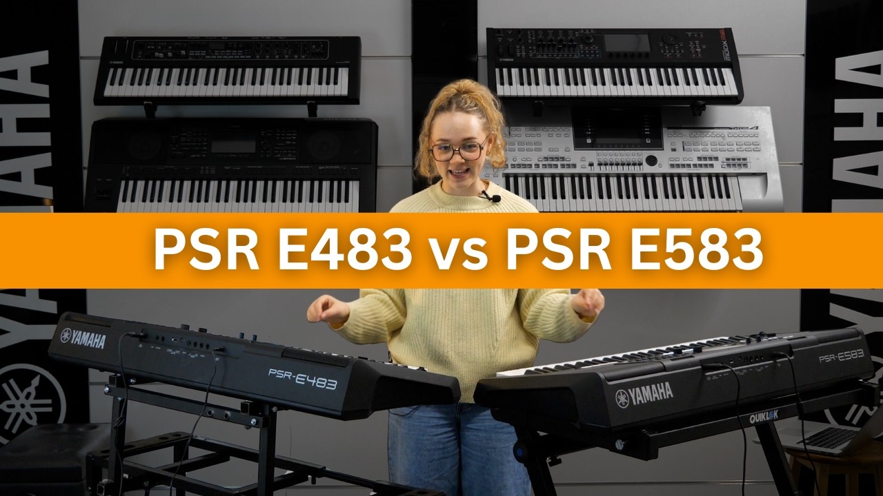 Yamaha PSR-E483 vs PSR-E583 - Which One Should You Buy?