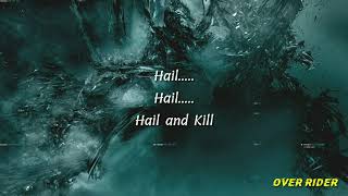 MANOWAR - Hail And Kill(Lyrics) Resimi