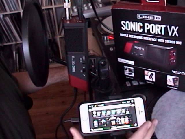 Line 6 Sonic Port VX User Review and Demonstration