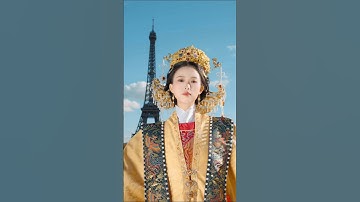 Thumbnail of 这次，轮到我大明风华，在巴黎街头火力全开！Chinese instrument Guzheng Cover| 碰碰彭碰彭Jingxuan #music #音樂 #chinese