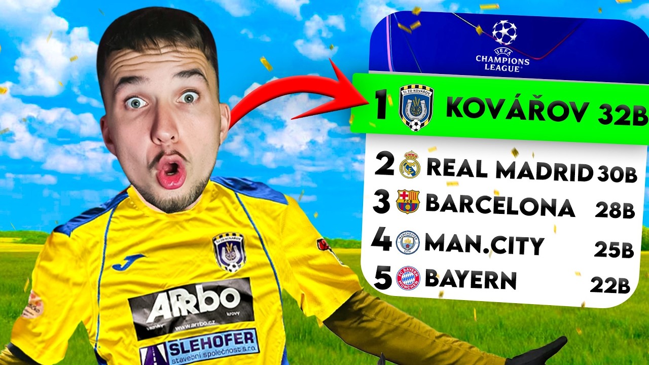 🏆CESTA ZA POSTUPEM #9 | POSLEDNÍ ZÁPAS! 🥶⚽