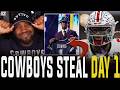 Dallas Cowboys STEAL DAY 1 of the NFL Draft what to expect for DAY 2!