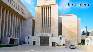 THE JERUSALEM GREAT SYNAGOGUE. Full overview.