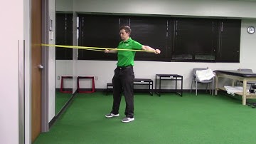 Shoulder Horizontal Abduction with Band