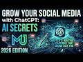 Chapter 3: Grow Your Social Media with ChatGPT: AI Secrets for Growth in 2026-Insta, Tiktok, Youtube