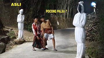 Dobel Prank! Prank Pocong Ketemu Pocong Beneran 😱? Terlucu bikin Ngakak🤣🔥