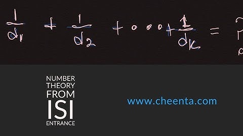 Inverting divisors | ISI B.Math 2008 | Problem 5 Objective