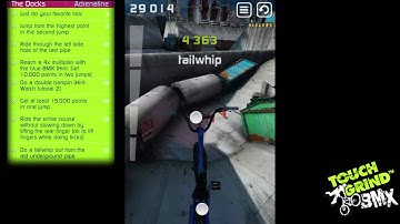 BMX TouchGrind - The Docks Walkthrough HD