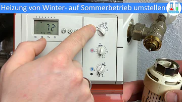 Wie stelle ich meine Heizung im Winter ein?