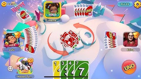 How to win Facebook Uno Card Game WITHOUT a good cards? Try to keep as less as you can (Go wild x80)