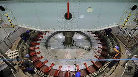 Misión increíble: la renovación de la enorme turbina de la presa de Aldeadávila