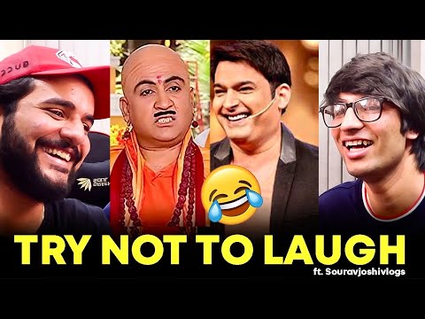 Try not to laugh challenge VS @Sourav Joshi Vlogs !! (Funny memes)