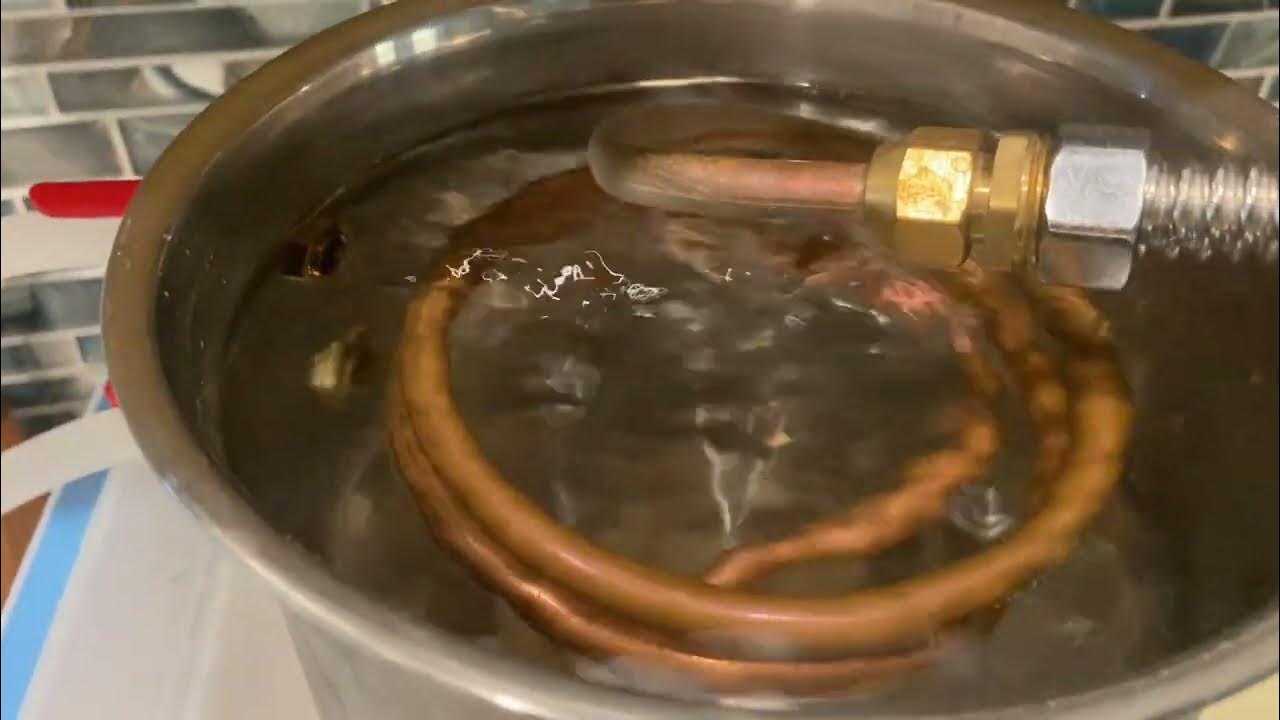Vevor 8 gallon distiller Bananas Foster Brandy. (Moonshine) YouTube