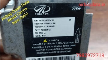 Xuv 500 Airbag Module Reset Successfully ! 1805AAA02341N ! Mahindra Xuv Airbag Module Reset ! B2F00