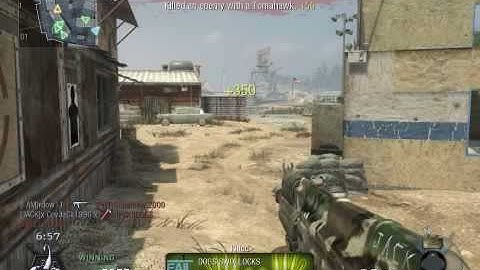 COD: Black Ops - Random Tomahawk on Firing Range