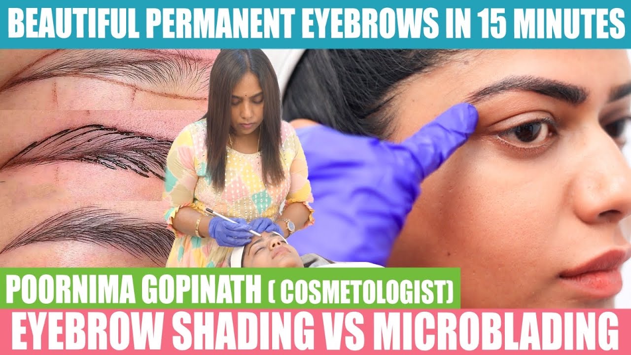 How long does Microblading eyebrows last ? -Dr.Poornima gopinath