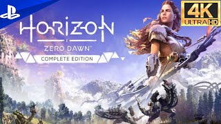 Horizon Zero Dawn - Epic High Action Combat \& Free Roam Gameplay 4K HDR