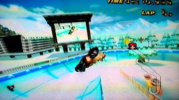 Mario Kart Wii DK SUMMIT DOUBLE  SHORTCUT TUTORIAL