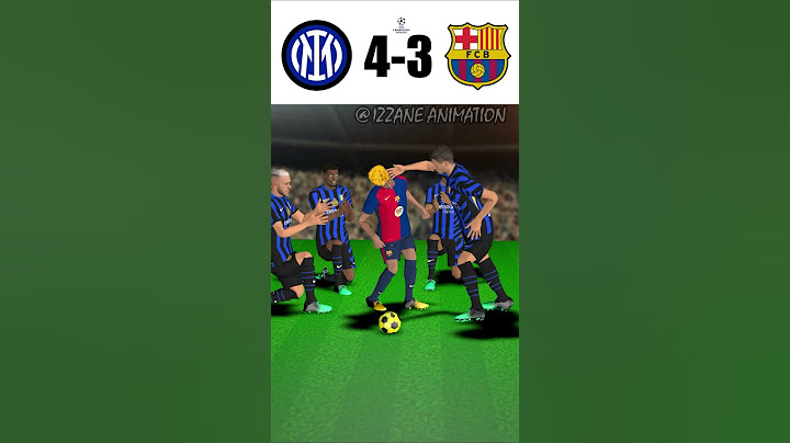 Inter 4-3 Barcelona #barcelona #inter #championsleague