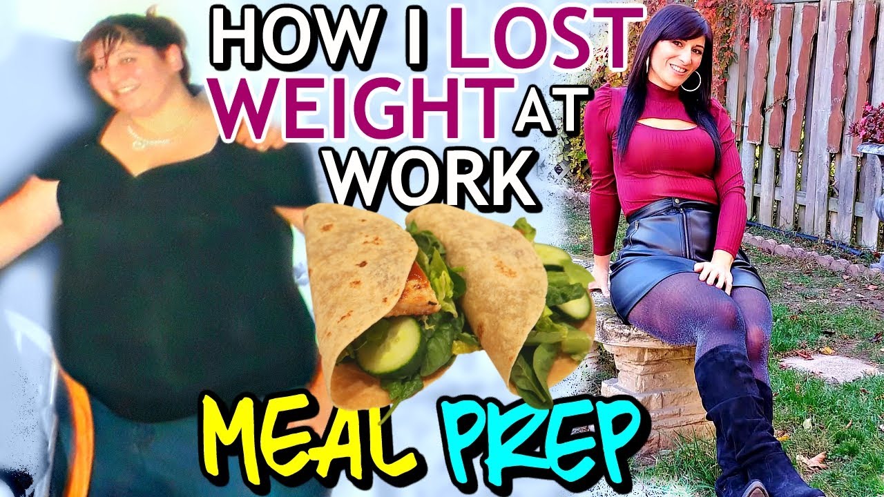 EXACTLY What I Eat At Work EVERYDAY To Lose Weight (MEAL PREP)