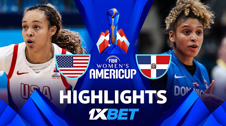 USA 🇺🇸 breeze past Dominican Republic 🇩🇴 in the #AmeriCupW 2025 Quarter-Finals to move on! 🚀