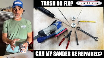 Trash or Fix my Sander?
