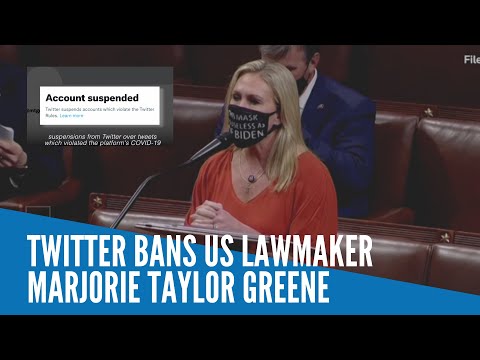 Twitter bans US lawmaker Marjorie Taylor Greene