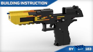 Lego Desert Eagle Blaze - Rework 2023 Blowback Rubberband Gun
