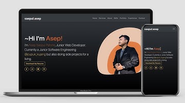 [Live Coding Part 1] Mudah dan Cepat Membuat Web Personal Dengan Bootstrap 4 sampai Online