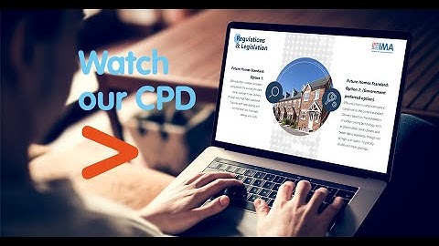 IMA Online CPD | Achieving Zero Carbon through a Fabric  First Approach