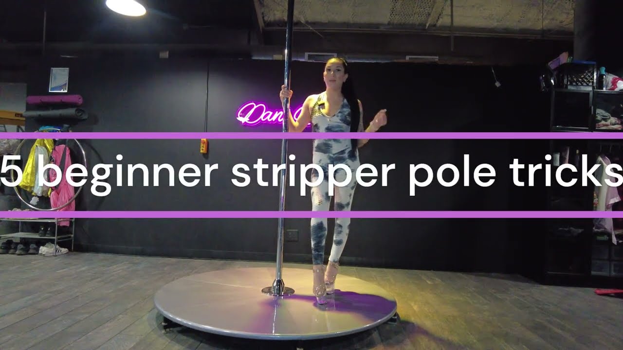 5 beginner stripper pole tricks tutorial