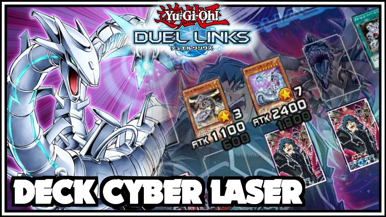 Deck Cyber Dragon Laser | Yu-Gi-Oh Duel Links FR - YouTube