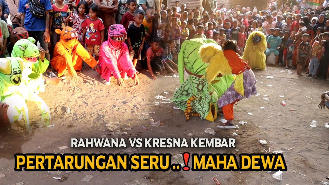 BUROK MAHA DEWA TARUNG ! Rahwana Vs Kresna Kembar ~Live.Ds.Pende