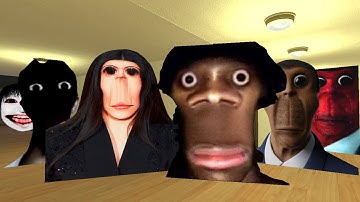 POV HI MY NAME IS AUUGHH OBUNGA AND ROSHALIA NEXTBOTS GMOD #garrysmod #yoshiegaming