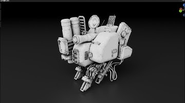 Make a Robot in 1 hour - Grid Modeler (blender addon)