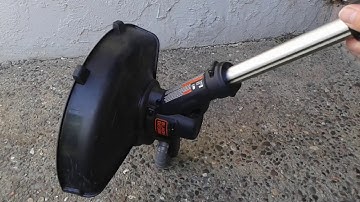 Black+Decker 20V Cordless String Weed Trimmer Edger LSTE525
