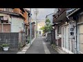 Fukui Tsuruga Yuki-cho walk, Japan [4K HDR]